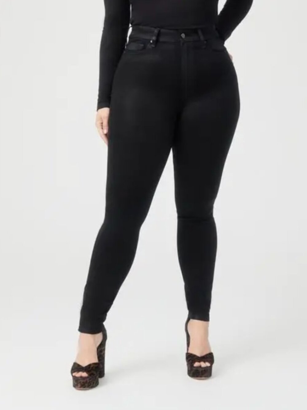 PAIGE NWT | Flaunt Denim Cheeky Skinny Jean in Fog Luxe Coating